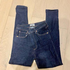 Agolde Dark Wash Roxanne Super High Rise Skinny Jeans Size 26